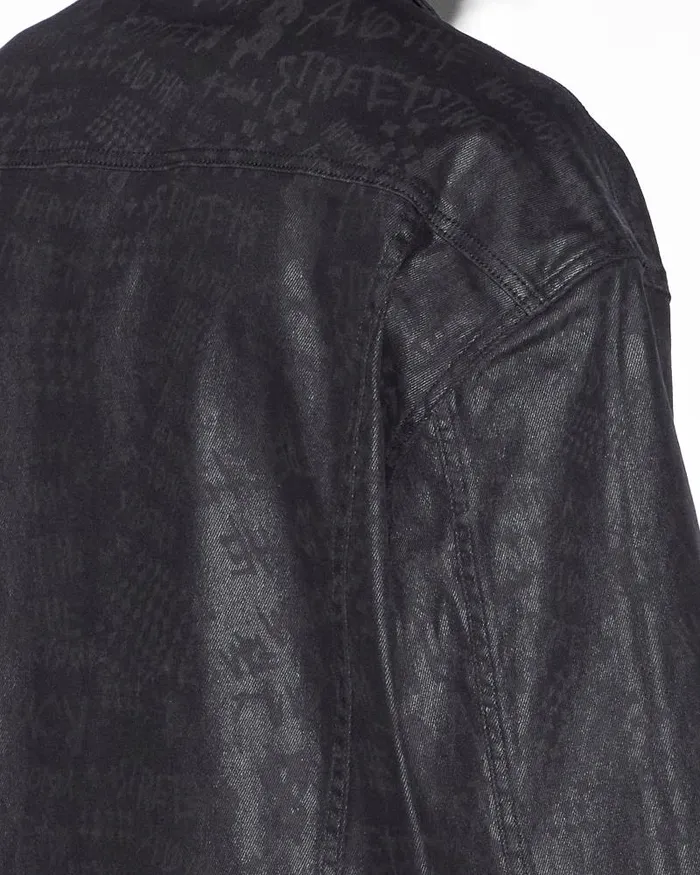 Ksubi Oh G Jacket Black Grease Mens Jackets