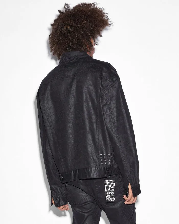 Ksubi Oh G Jacket Black Grease Mens Jackets