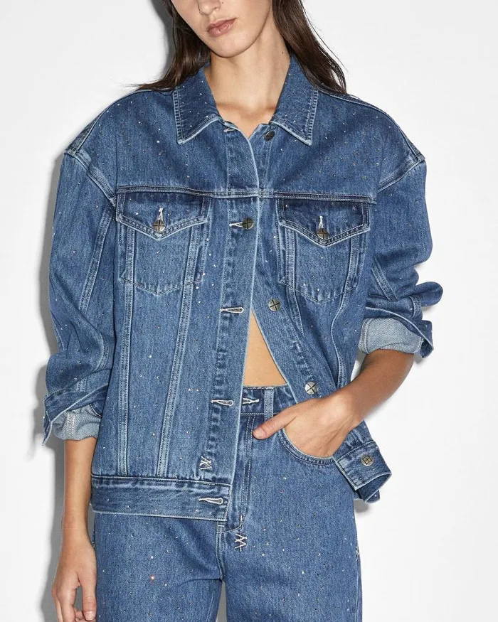 Ksubi Oversized Jacket Token Krystal Womens Jackets