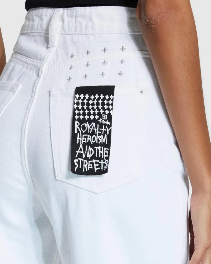 Ksubi Playback Blanc Womens Straight