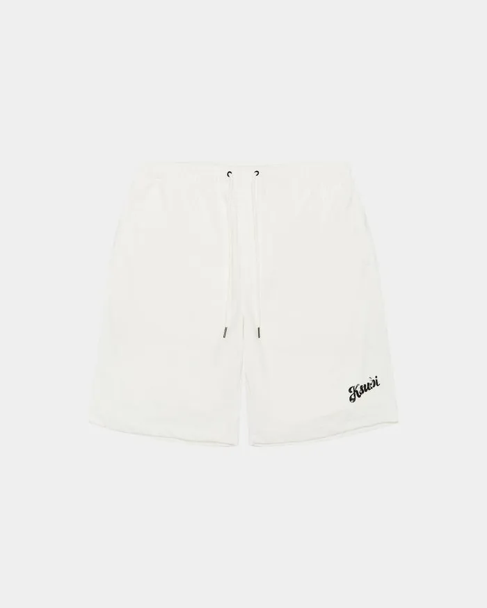 Ksubi Roll Mesh Short White Mens Shorts