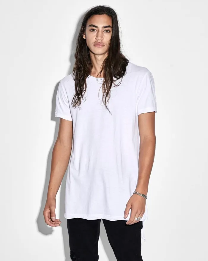 Ksubi Seeing Lines Ss Tee White Mens TShirts