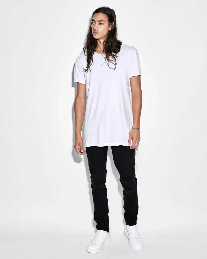 Ksubi Seeing Lines Ss Tee White Mens TShirts