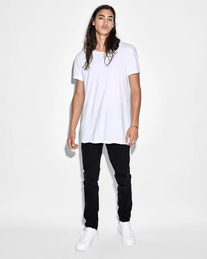 Ksubi Seeing Lines Ss Tee White Mens TShirts