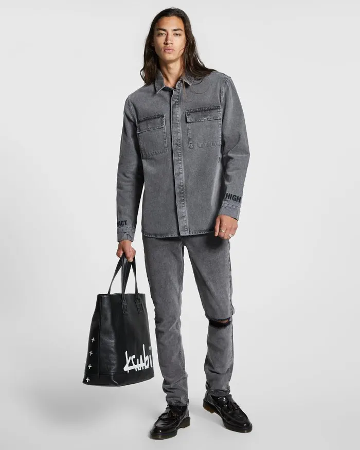 Ksubi Snakebite Ls Shirt Hardwire Mens Shirts