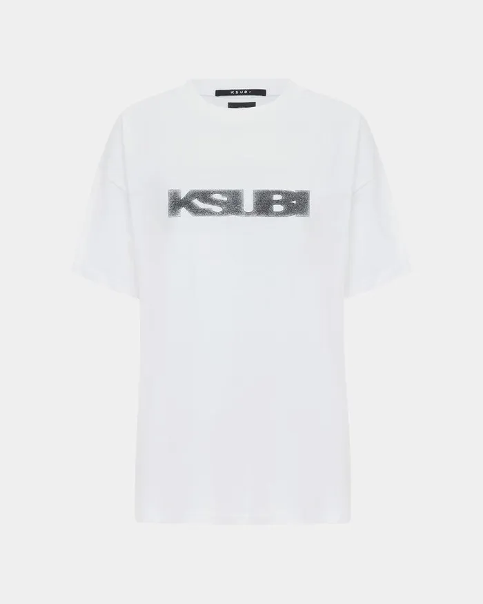 Ksubi Sott Static Oh G Ss Tee White Womens Tops