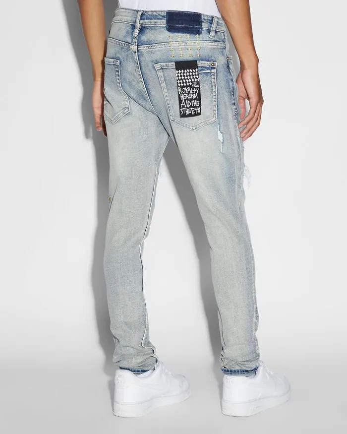 Ksubi Van Winkle Punk Gold Mens Skinny