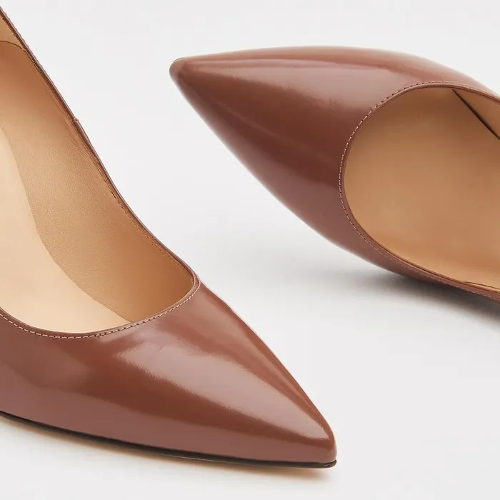 LKBennett Court Shoes Women Fern Winter Rose Nappa Leather Closed Courts LKBennett Court Shoes Women Fern Winter Rose Nappa Leather Closed Courts