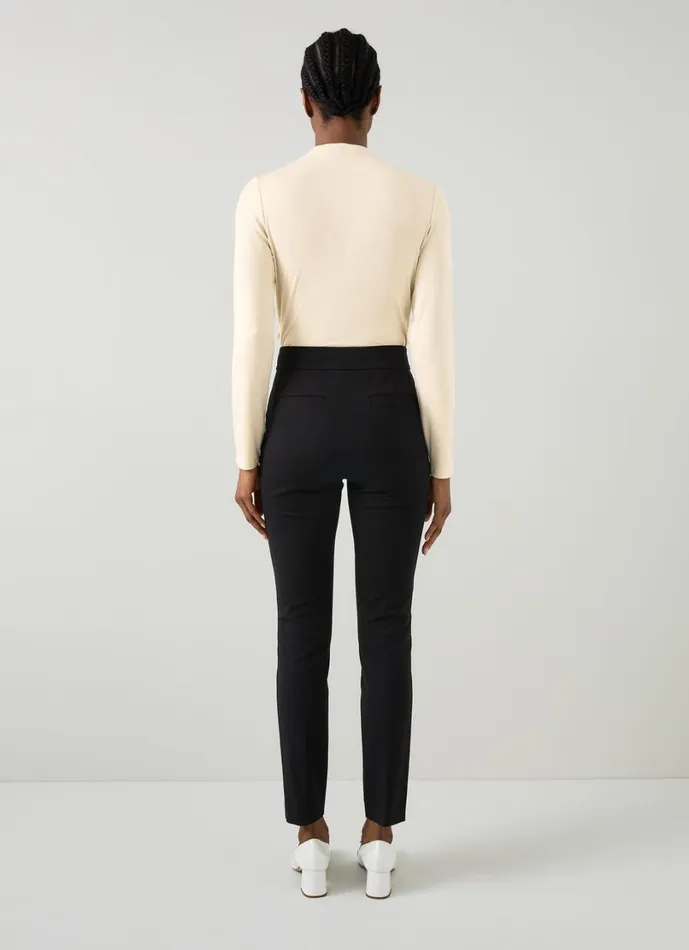 LKBennett Tops Women Mae Cream LENZING ECOVERO Viscose Drape Detail Top LKBennett Tops Women Mae Cream LENZING ECOVERO Viscose Drape Detail Top