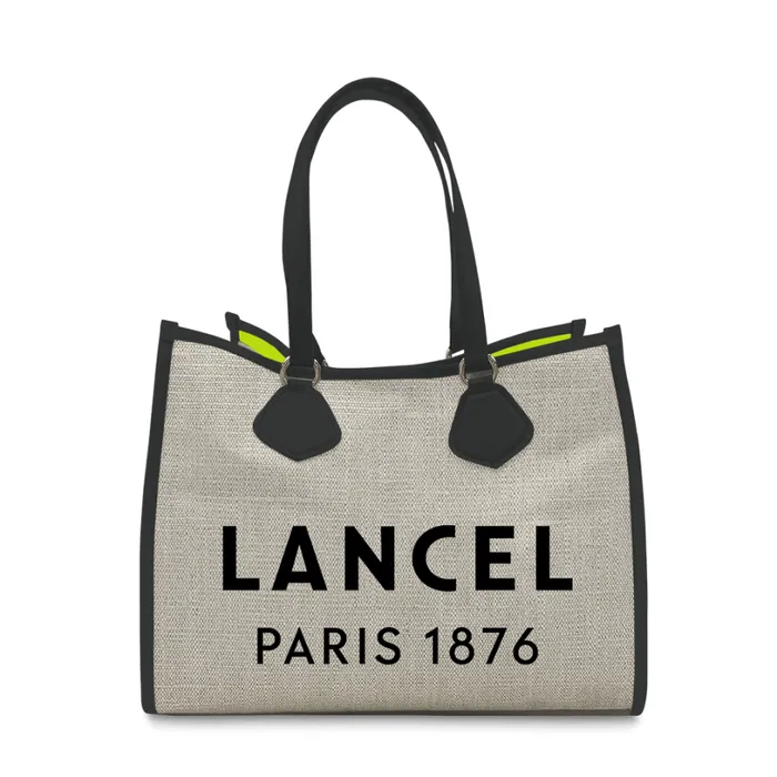 L Tote Naturalblack Women Lancel Tote Bags