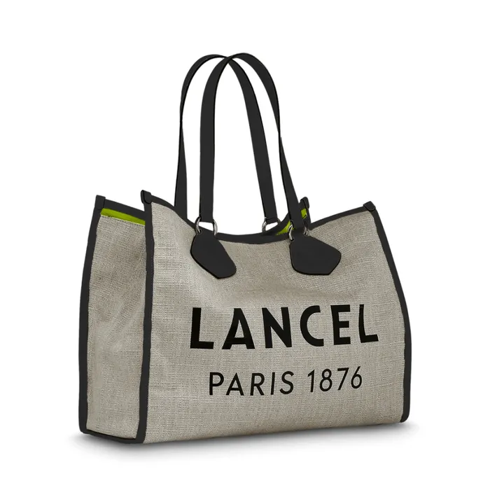 L Tote Naturalblack Women Lancel Tote Bags L Tote Naturalblack Women Lancel Tote Bags