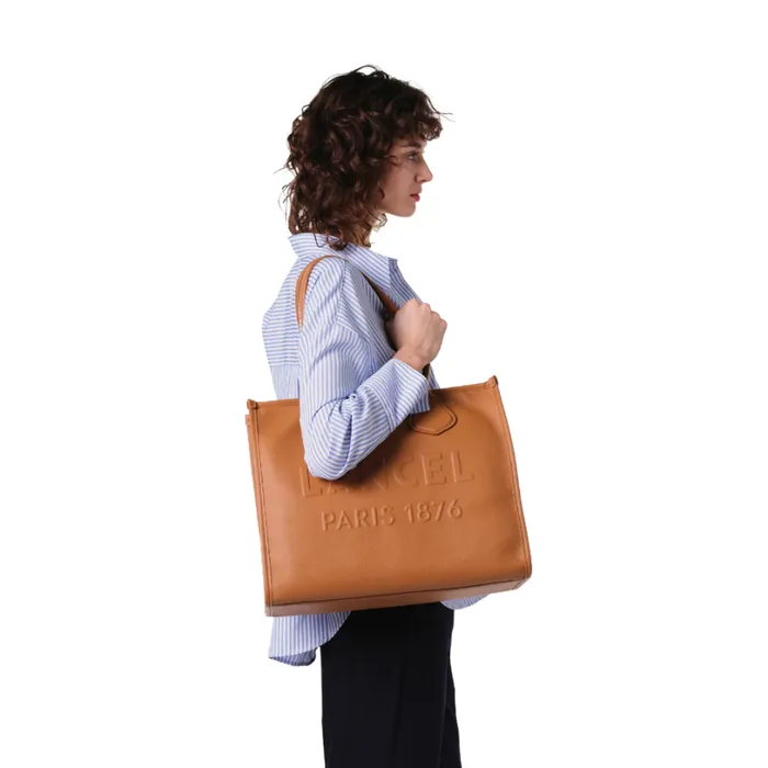 L Zip Tote Camel Women Lancel Tote Bags L Zip Tote Camel Women Lancel Tote Bags