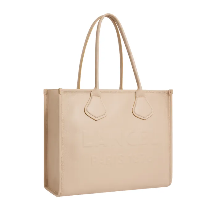 L Zip Tote Cappuccino Women Lancel Shoulder Bags L Zip Tote Cappuccino Women Lancel Shoulder Bags