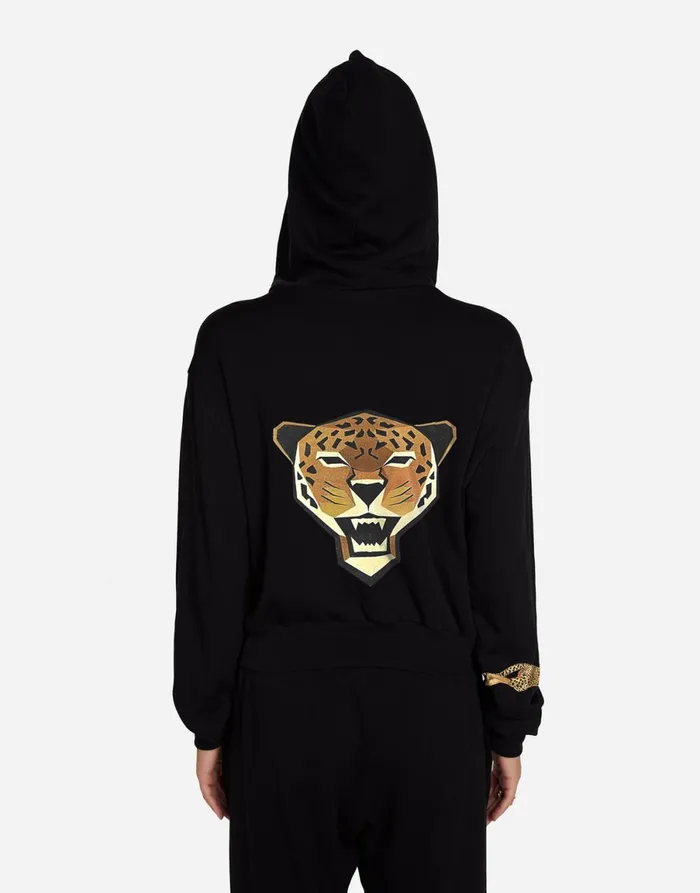 Lachelle Geometric Def Leppard Black Women039s Lauren Moshi Hoodies