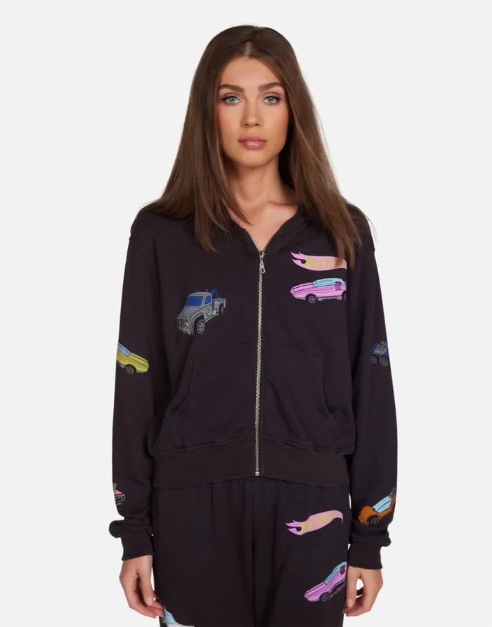 Lachelle Hot Wheels Speed Club Onyx Women039s Lauren Moshi Long Sleeve