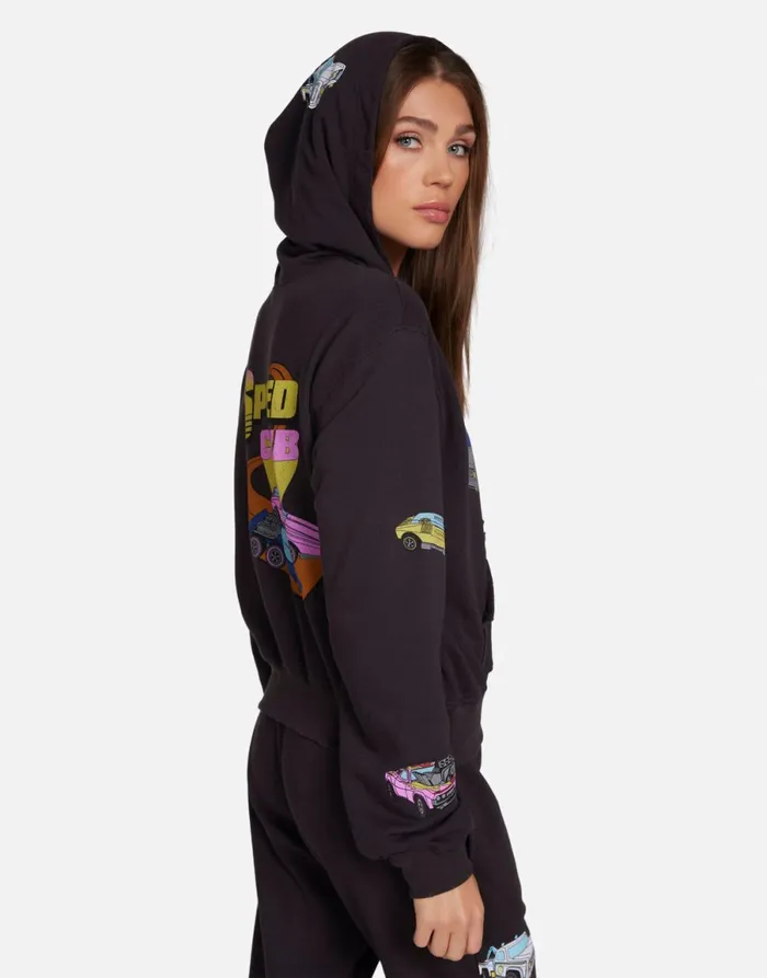 Lachelle Hot Wheels Speed Club Onyx Women039s Lauren Moshi Long Sleeve