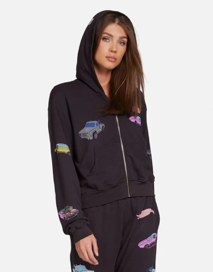 Lachelle Hot Wheels Speed Club Onyx Women039s Lauren Moshi Long Sleeve