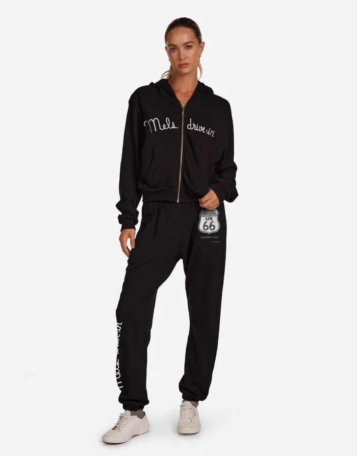 Lachelle Mels Route 66 Black Women039s Lauren Moshi Hoodies