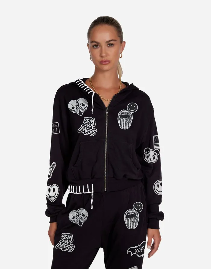 Lachelle Rock U0026 Roll Black Women039s Lauren Moshi Long Sleeve