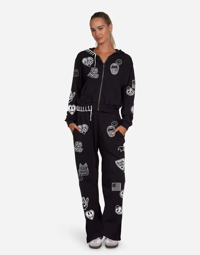 Lachelle Rock U0026 Roll Black Women039s Lauren Moshi Long Sleeve