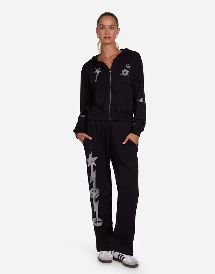 Lachelle Tiger Elements Black Women039s Lauren Moshi Hoodies