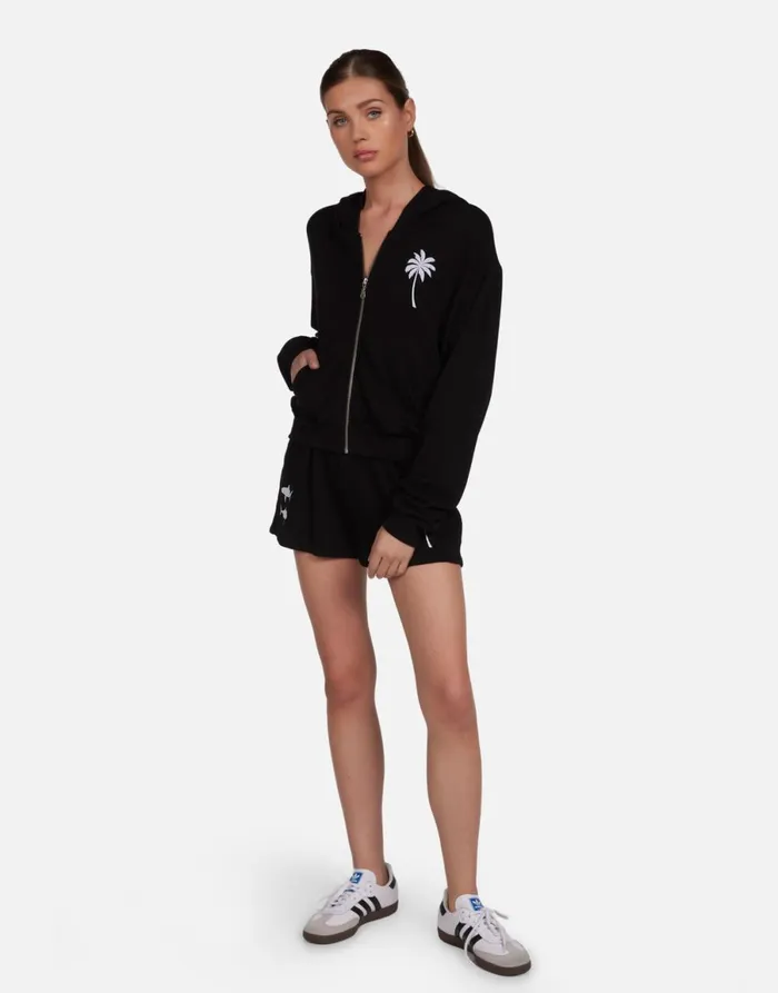 Lachelle Tropical Shark Black Women039s Lauren Moshi Hoodies