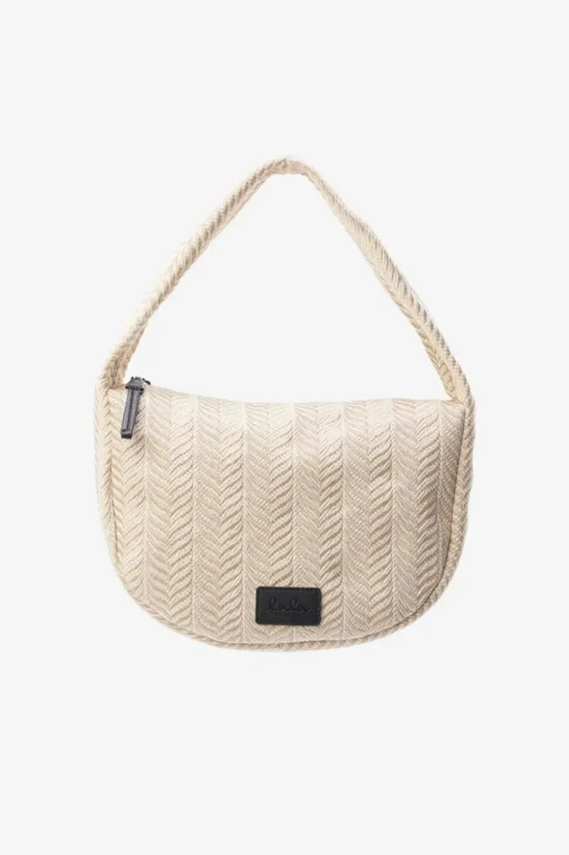 Lala Berlin Bags Handbag Mael Canvas Chevron Cream 8211 Women