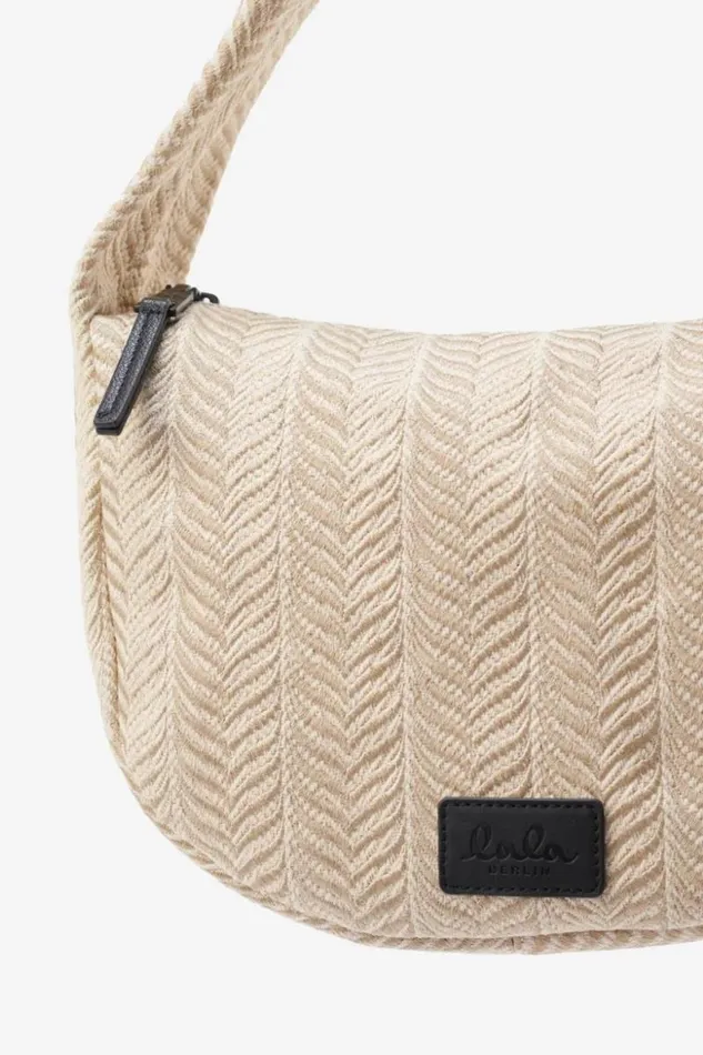 Lala Berlin Bags Handbag Mael Canvas Chevron Cream 8211 Women