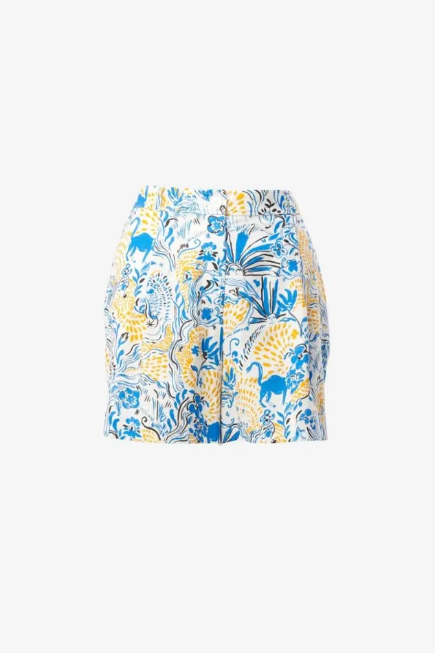 Lala Berlin Pants and Skirts Pants Ponyo Linenviscose Blend Magic Garden Day 8211 Women