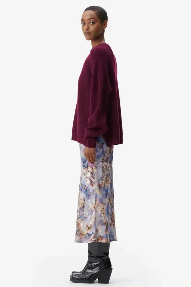 Lala Berlin Pants and Skirts Skirt Sasa Viscose Spiral Shibori 8211 Women