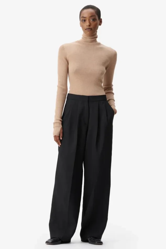 Lala Berlin Pullover Jumper Kalliopi Wool Toffee 8211 Women