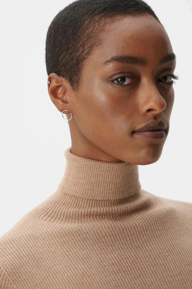Lala Berlin Pullover Jumper Kalliopi Wool Toffee 8211 Women