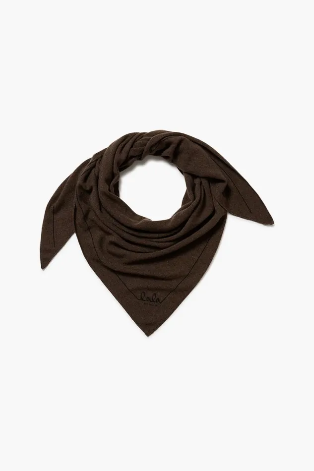 Lala Berlin Scarves and Triangles Triangle Solid M Cashmere Scricciolo 8211 Women