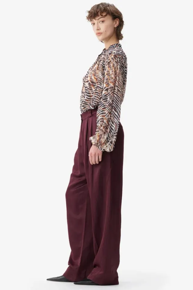 Lala Berlin Shirts and Blouses Blouse Baylin Viscose Zebra Shibori 8211 Women