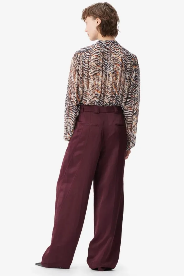 Lala Berlin Shirts and Blouses Blouse Baylin Viscose Zebra Shibori 8211 Women