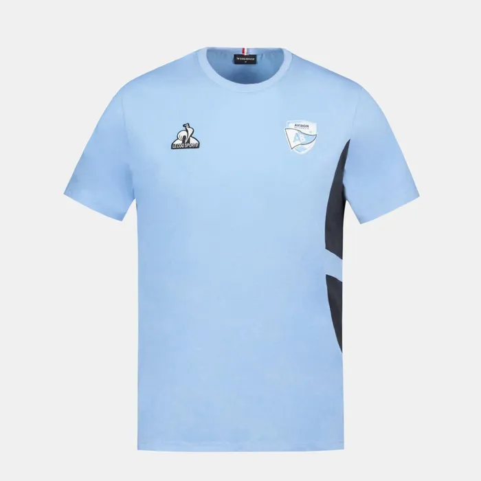 Le Coq Sportif Aviron Bayonnais TShirt Fly Blue Men Tshirts And Tops