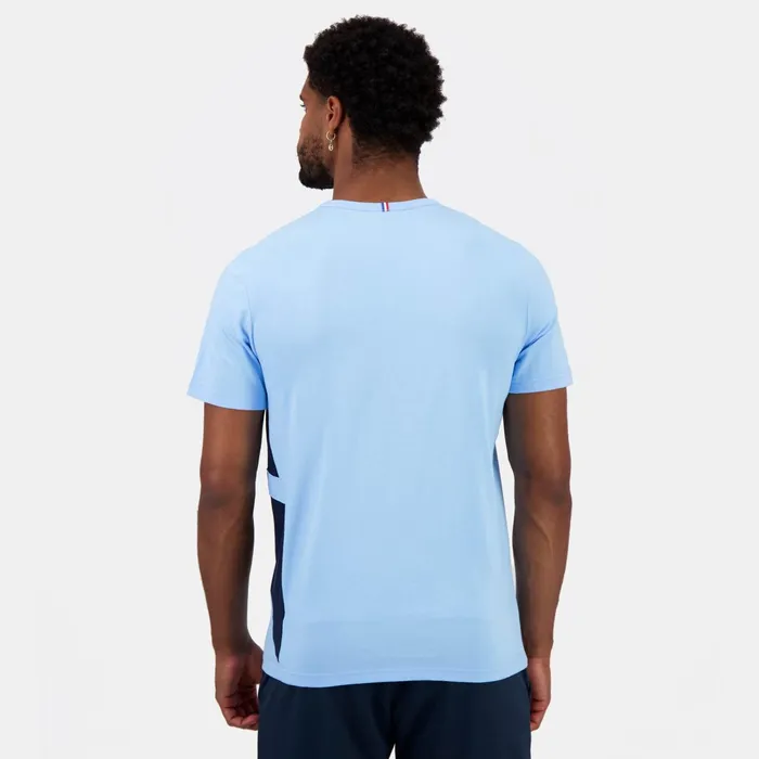 Le Coq Sportif Aviron Bayonnais TShirt Fly Blue Men Tshirts And Tops