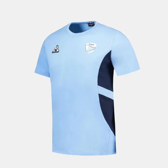 Le Coq Sportif Aviron Bayonnais TShirt Fly Blue Men Tshirts And Tops