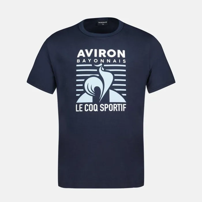 Le Coq Sportif Aviron Bayonnais TShirt Kids Dress Blues Kids Tshirts