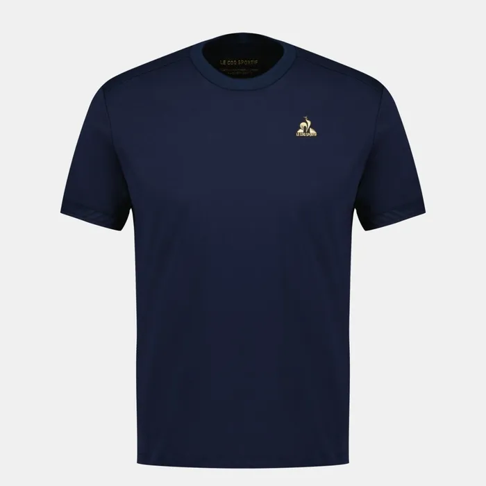 Le Coq Sportif Coq D039or TShirt En Interlock 240g Coton Dark Velvet Men Tshirts And Tops Le Coq Sportif Coq D039or TShirt En Interlock 240g Coton Dark Velvet Men Tshirts And Tops