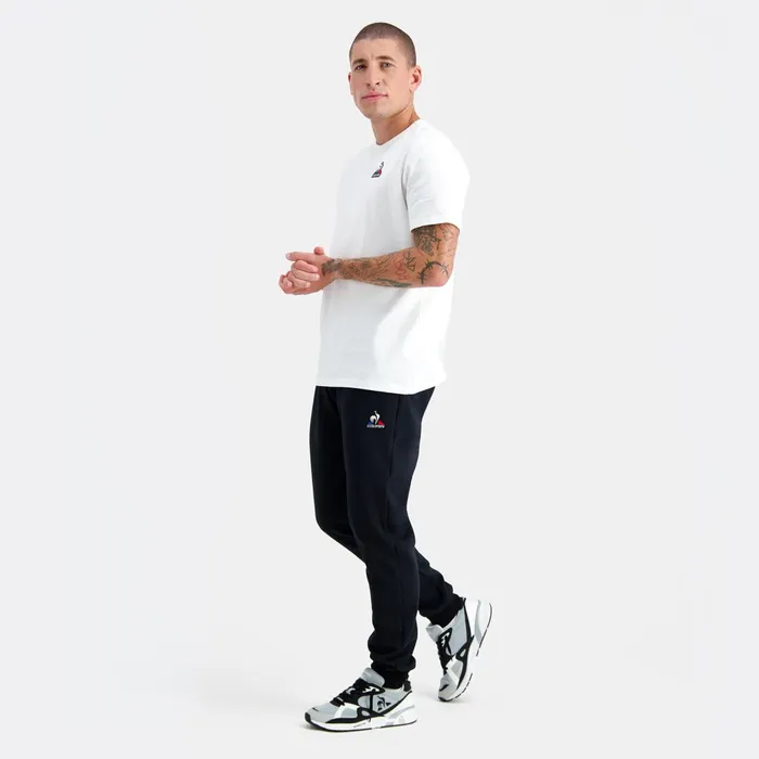 Le Coq Sportif Essentiels Trousers Regular Black Men Trousers And Joggers