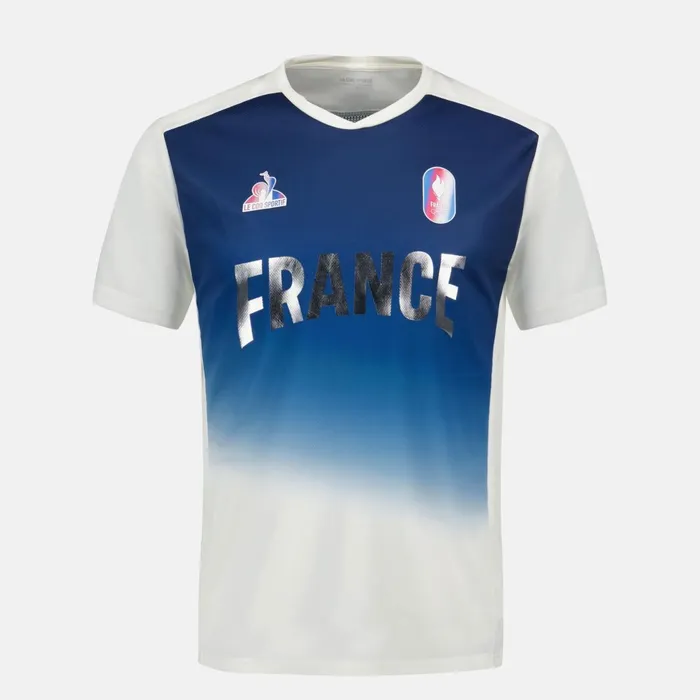 Le Coq Sportif France039s Olympic Team Jersey Marshgradiant Insignia Perf Men Tshirts And Tops