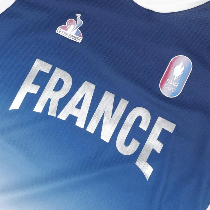 Le Coq Sportif France039s Olympic Team Jersey Marshgradiant Insignia Perf Men Tshirts And Tops
