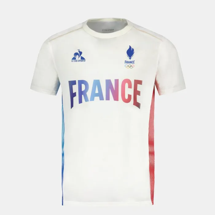 Le Coq Sportif France039s Olympic Team TShirt Kids Kids Tshirts