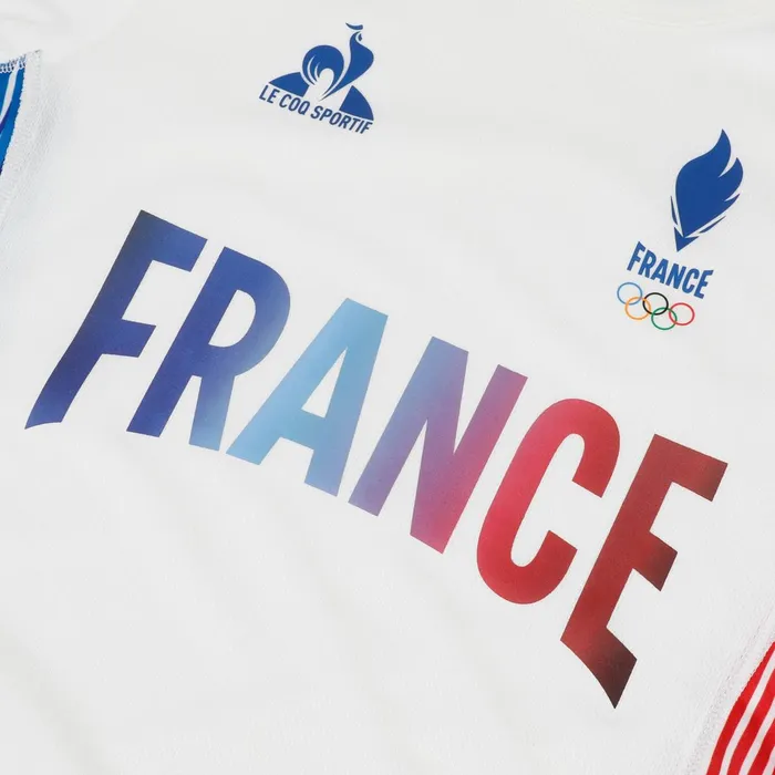 Le Coq Sportif France039s Olympic Team TShirt Kids Kids Tshirts
