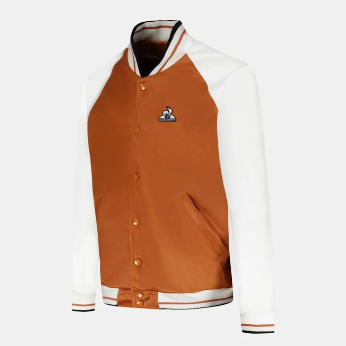 Le Coq Sportif Hritage Bomber Homme Apricot Orangemarshmallow Men Jackets