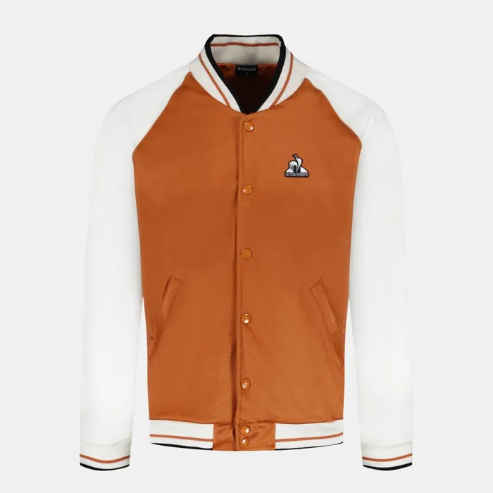 Le Coq Sportif Hritage Bomber Homme Apricot Orangemarshmallow Men Jackets