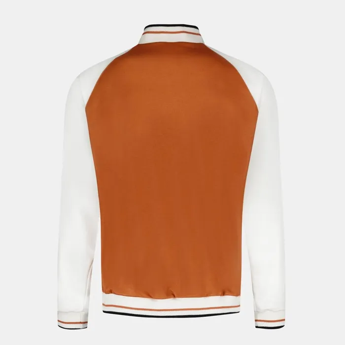 Le Coq Sportif Hritage Bomber Homme Apricot Orangemarshmallow Men Jackets