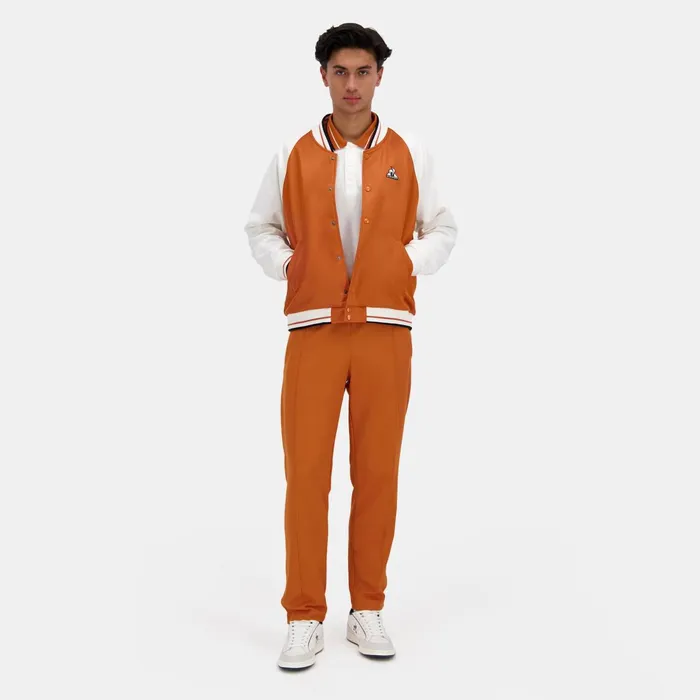 Le Coq Sportif Hritage Bomber Homme Apricot Orangemarshmallow Men Jackets