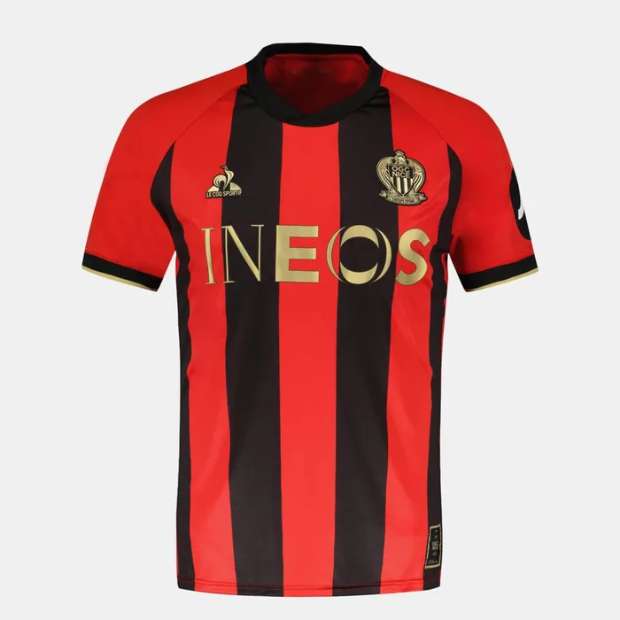 Le Coq Sportif OGC Nice 8211 Match Outfit Jersey Men Tshirts And Tops